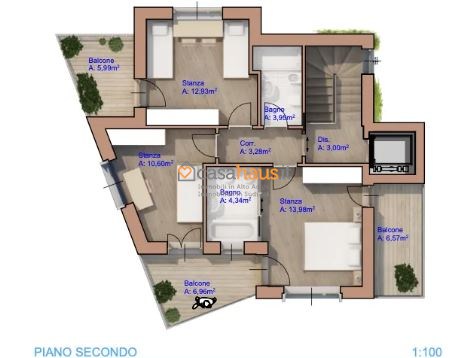 Villa con terrazzo a Laives