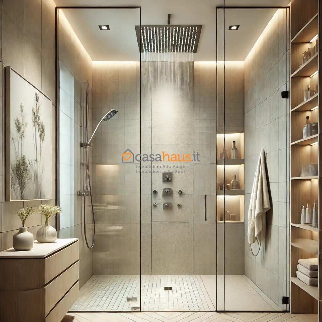 Trilocale con terrazzo a Laives