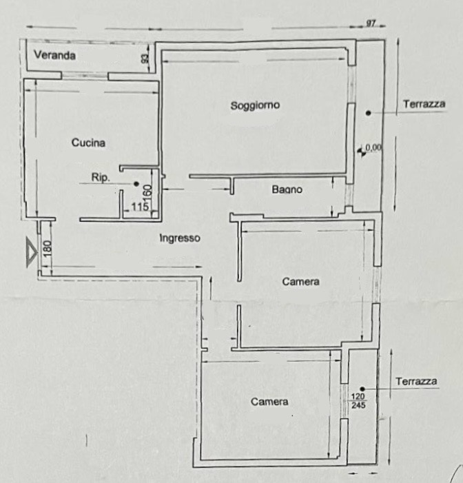Quadrilocale con terrazzo in via dino campana, Signa