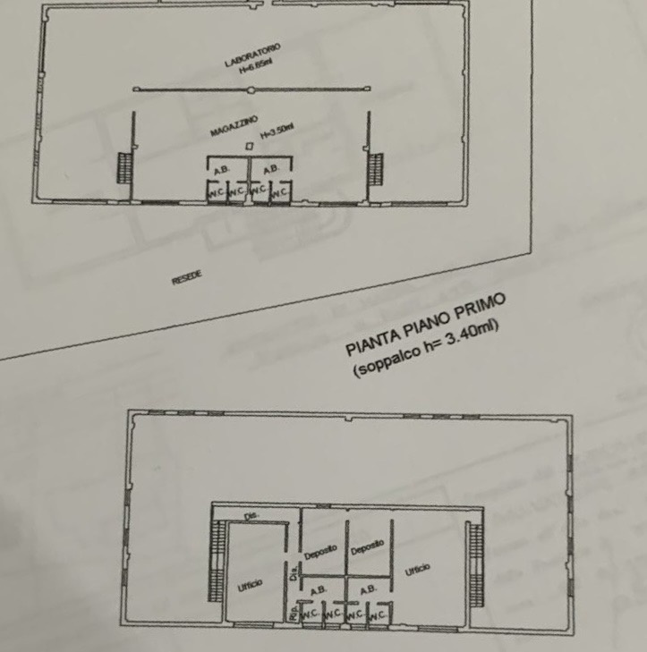 Capannone in vendita in via indicatorio, Signa