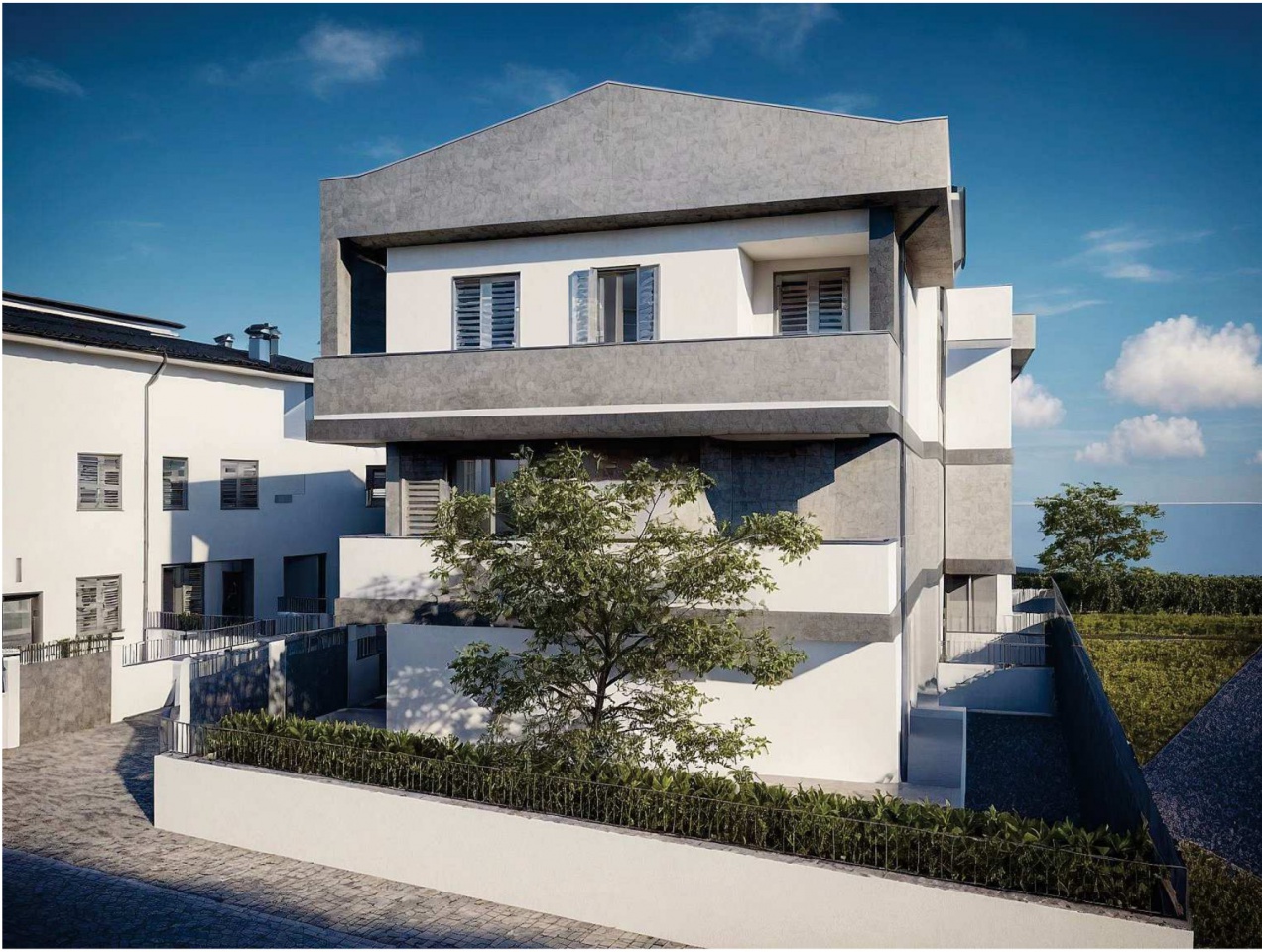 Villa con giardino in via della croce, Signa