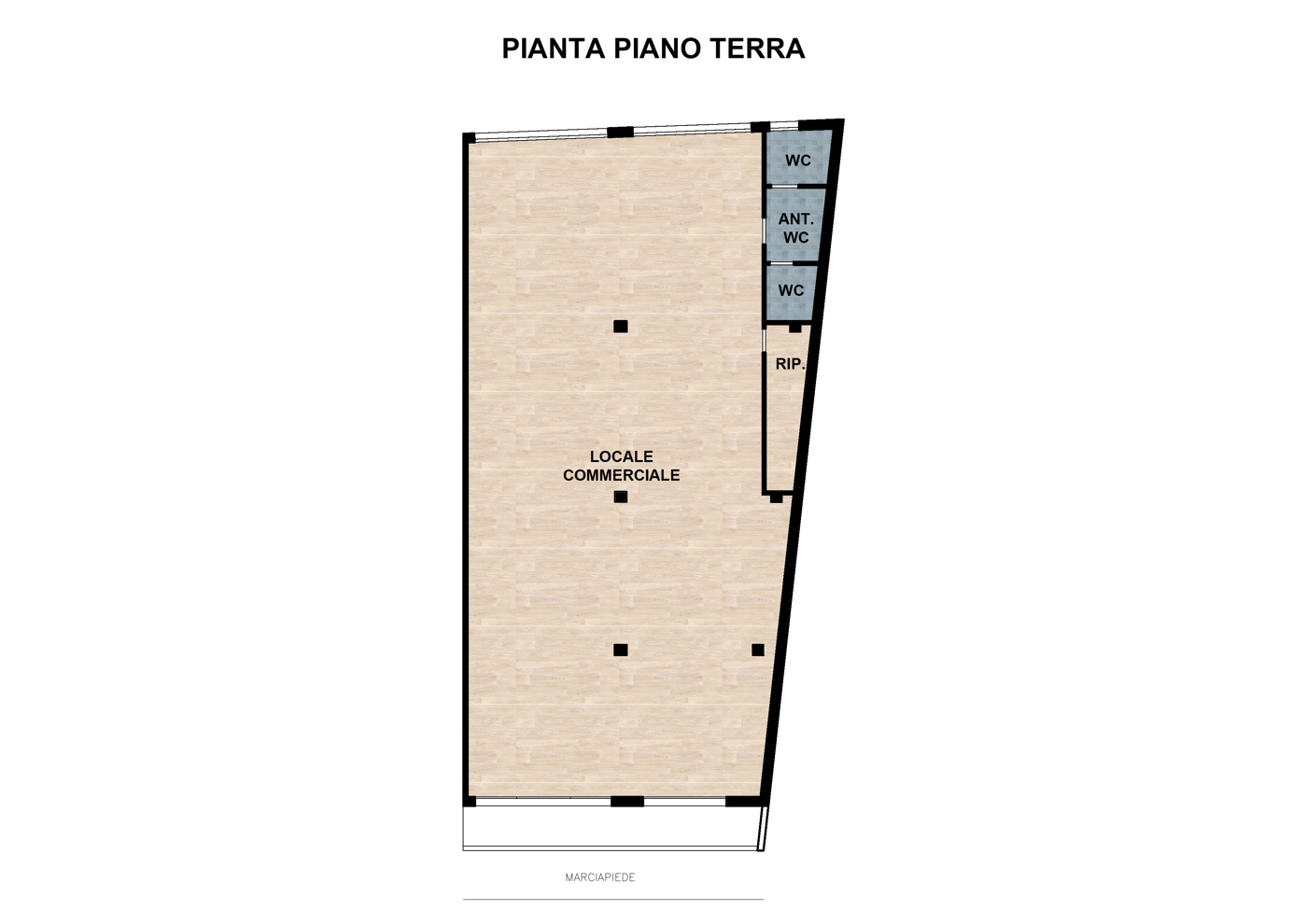 Negozio in affitto a Sanluri