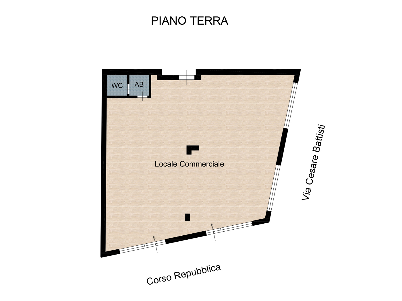 Negozio in affitto a Sanluri