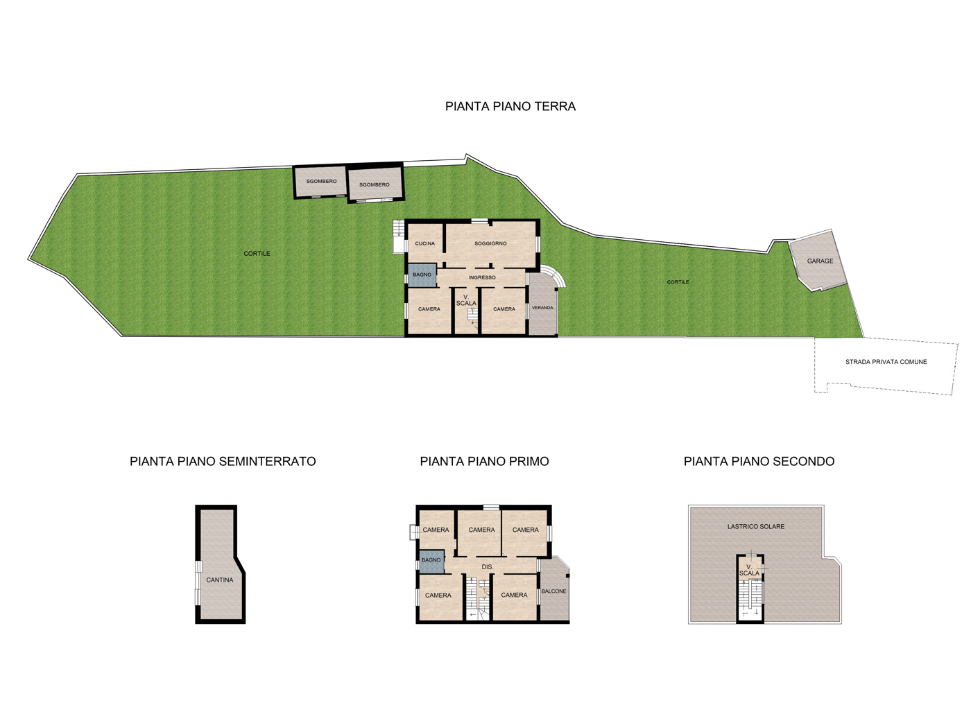 Casa indipendente con giardino a Gonnosfanadiga