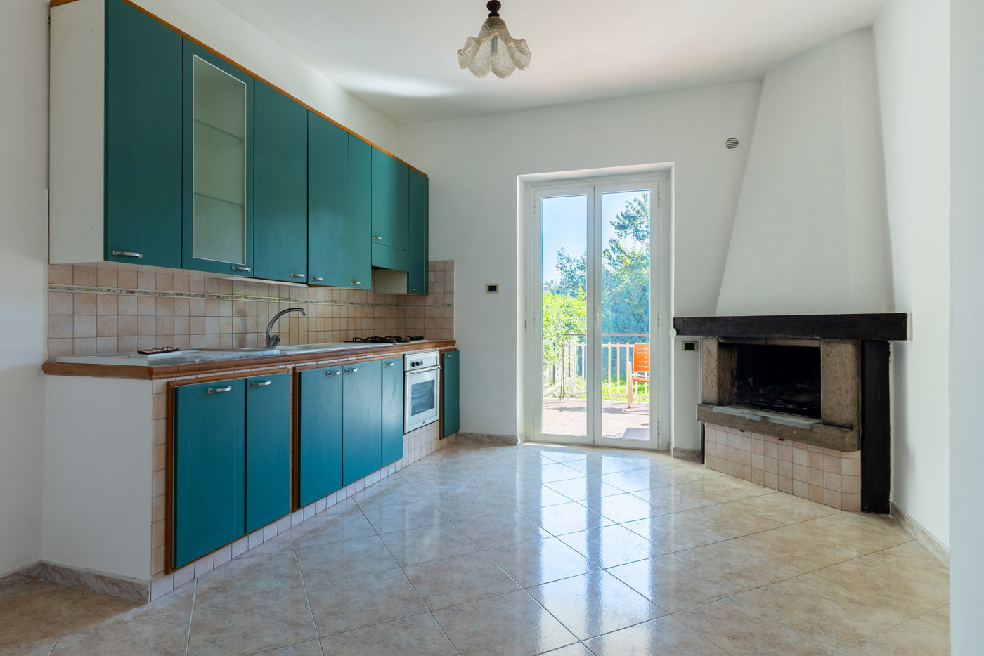 Trilocale con giardino a Ariccia