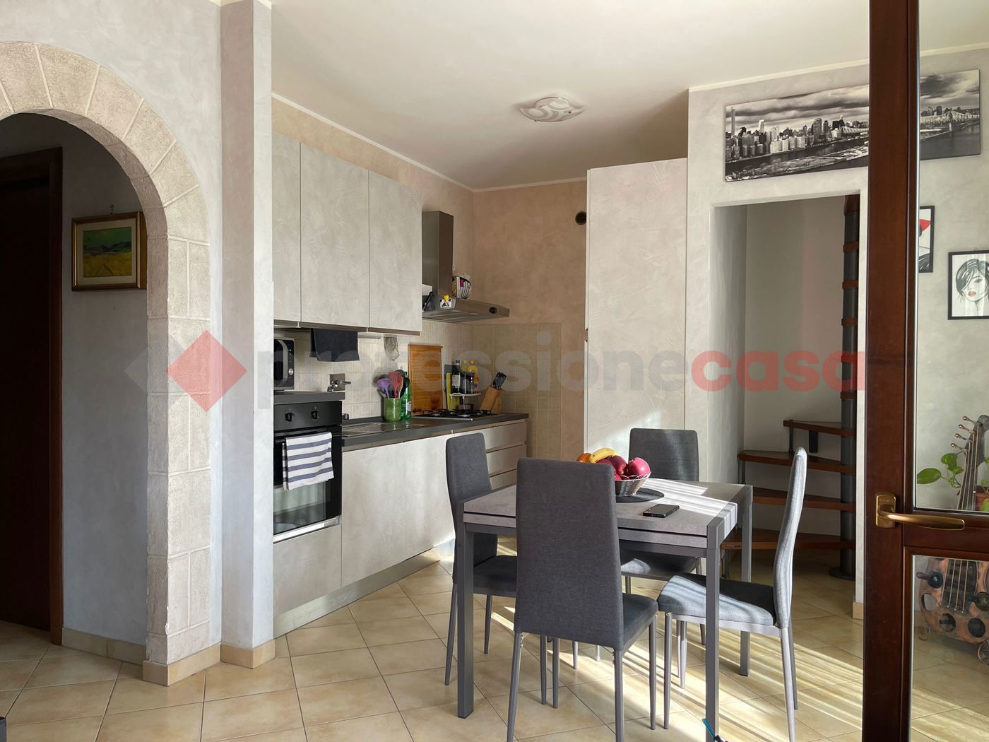 Quadrilocale con giardino a Monte Compatri