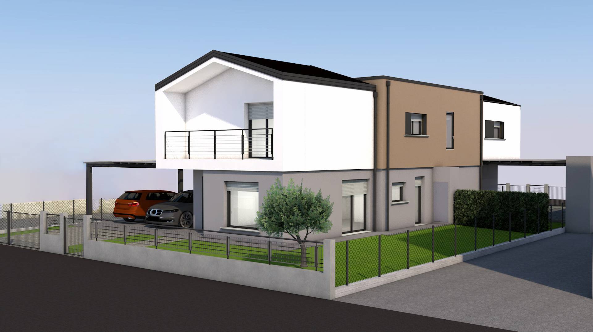 Villa in bifamiliare in vendita a Gonars