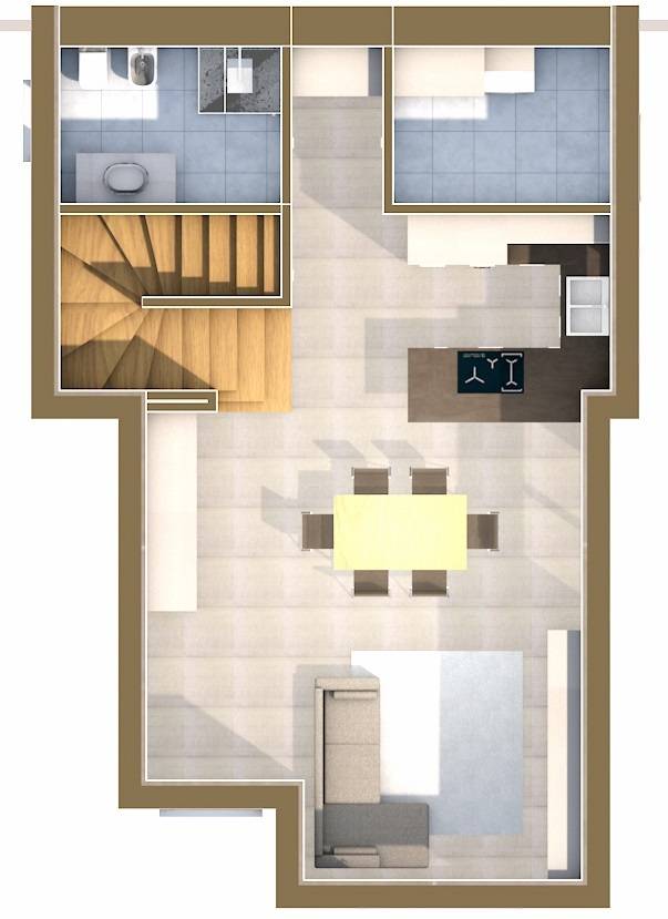 Villa in bifamiliare in vendita a Gonars