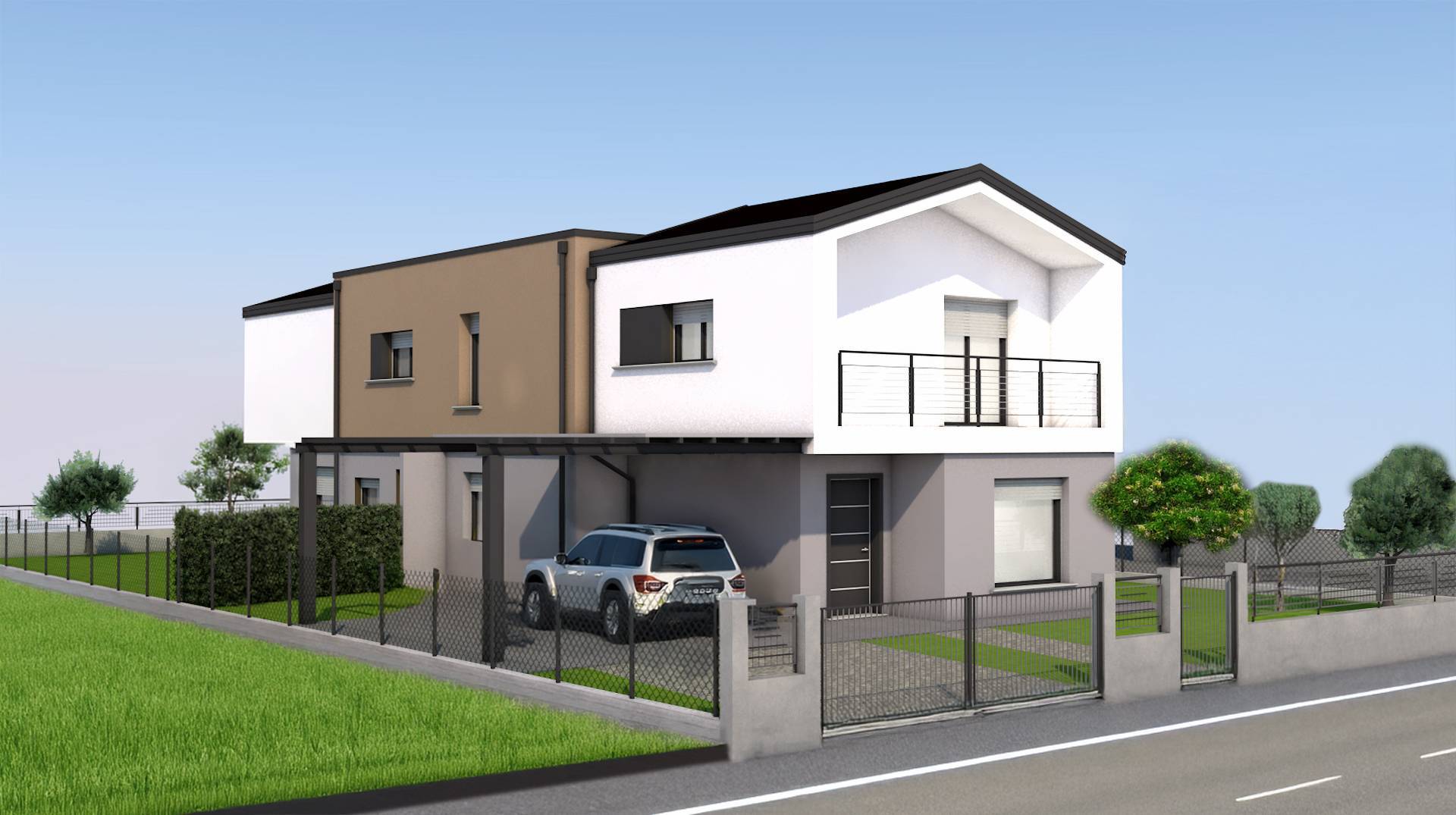 Villa in bifamiliare in vendita a Gonars