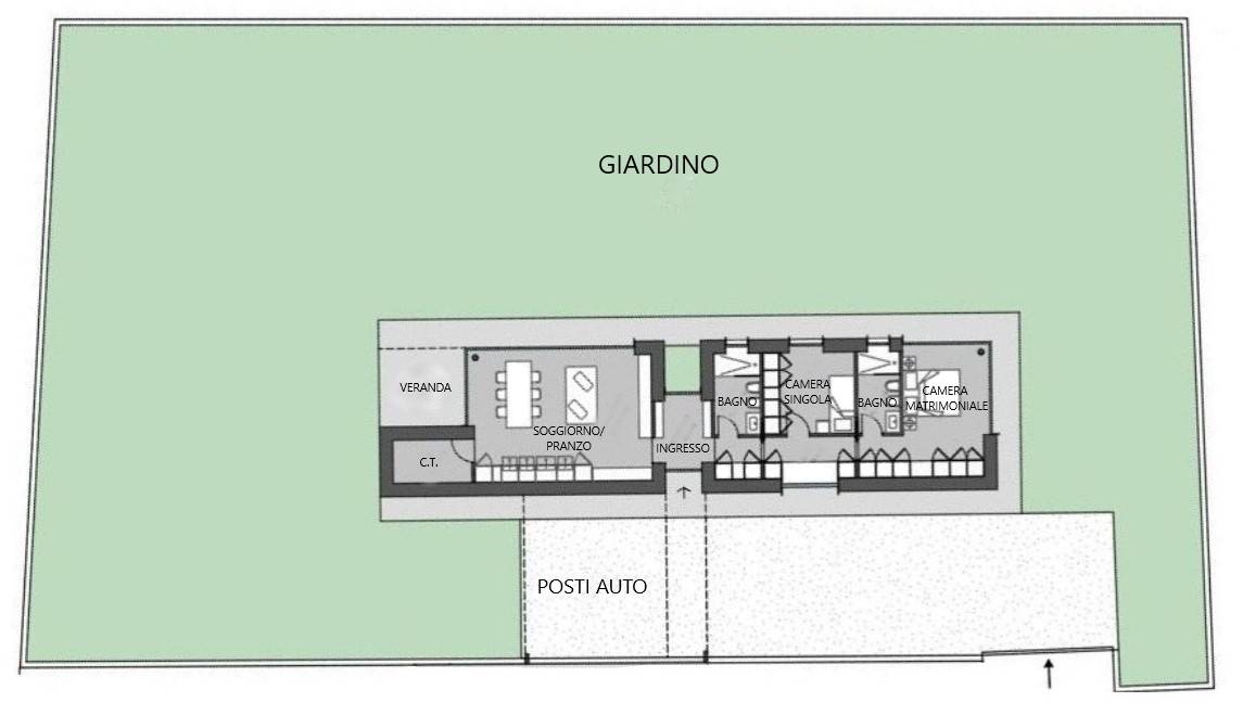 Villa indipendente in vendita a Gonars