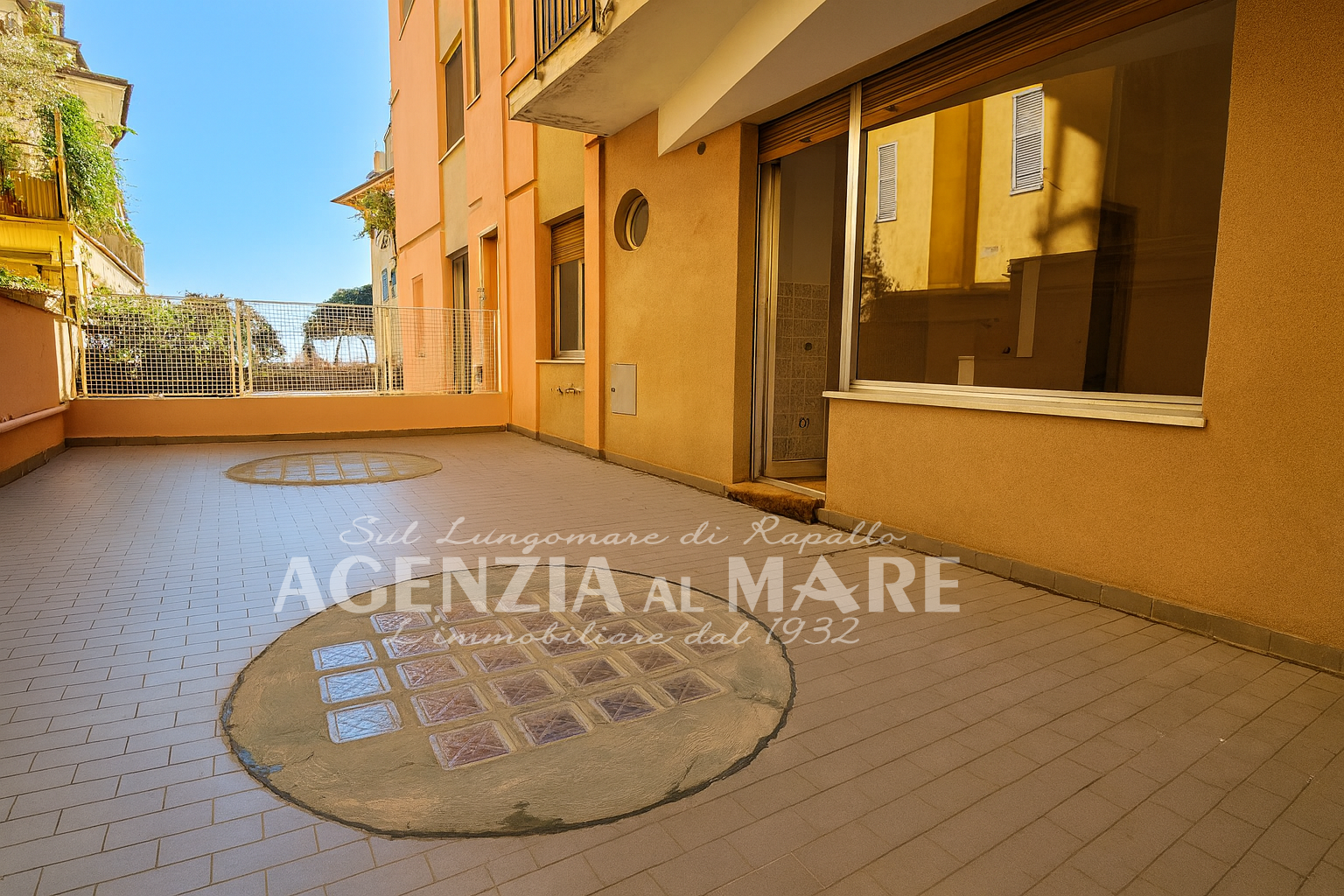 Bilocale con giardino a Rapallo