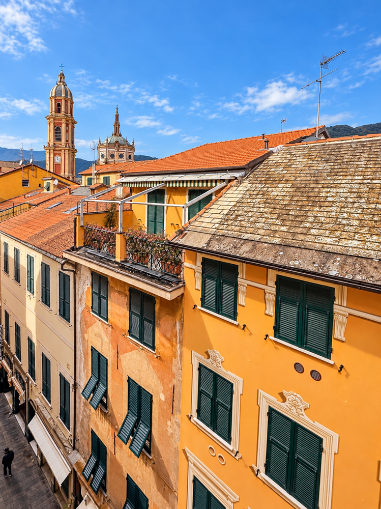 Quadrilocale con terrazzo a Rapallo