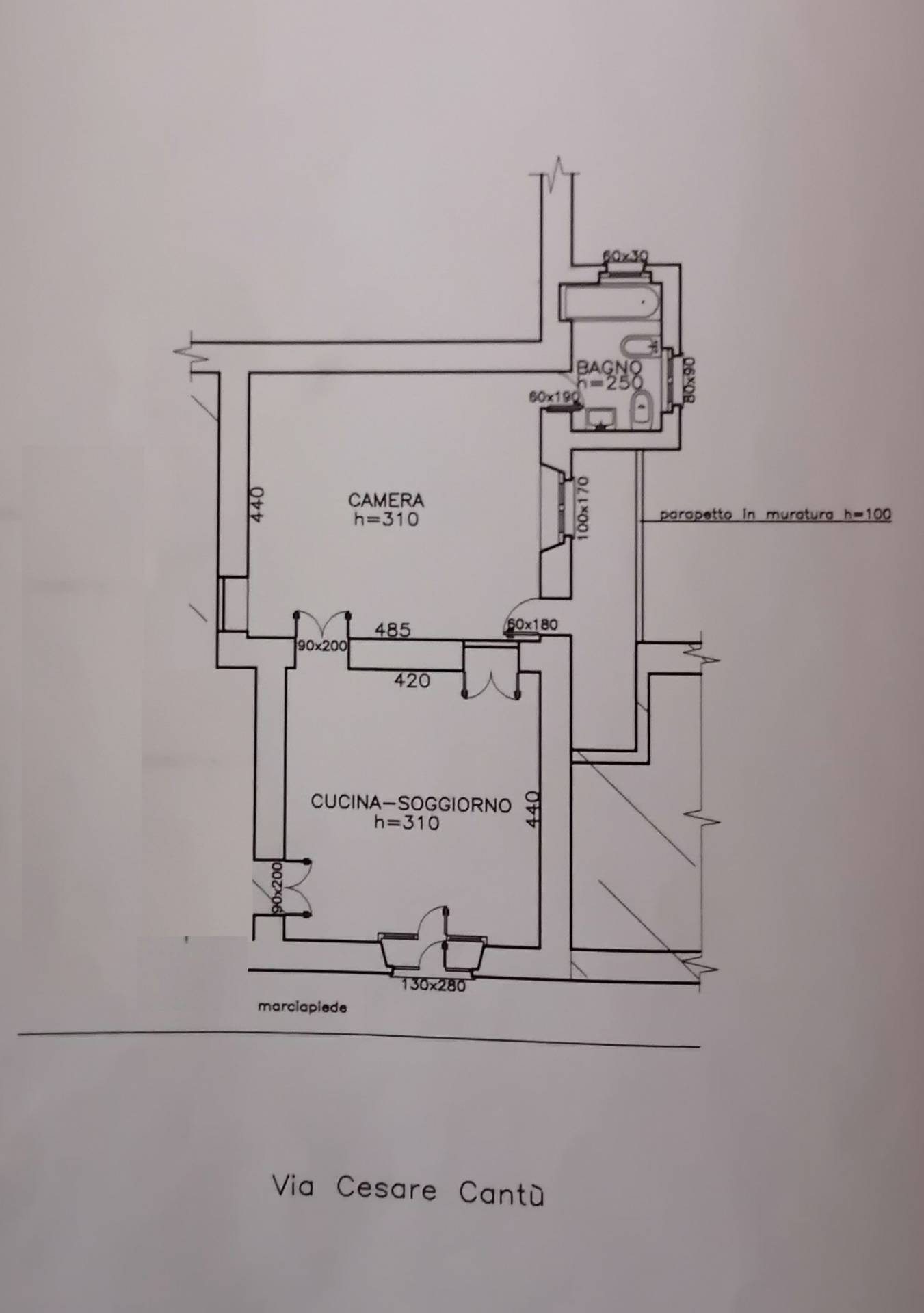 Appartamento in vendita a Olginate