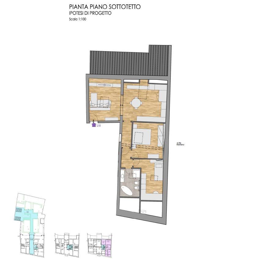 Appartamento in vendita a Ferrara, Centro storico