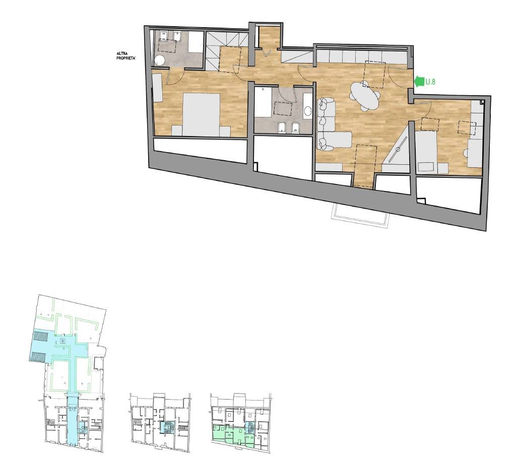 Appartamento in vendita a Ferrara, Centro storico
