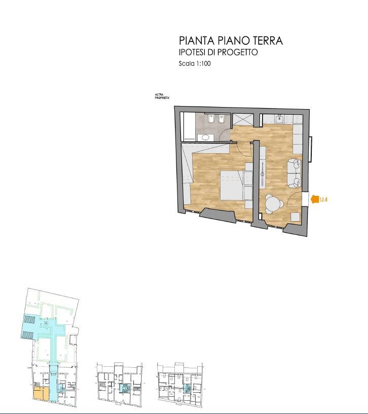 Appartamento in vendita a Ferrara, Centro storico