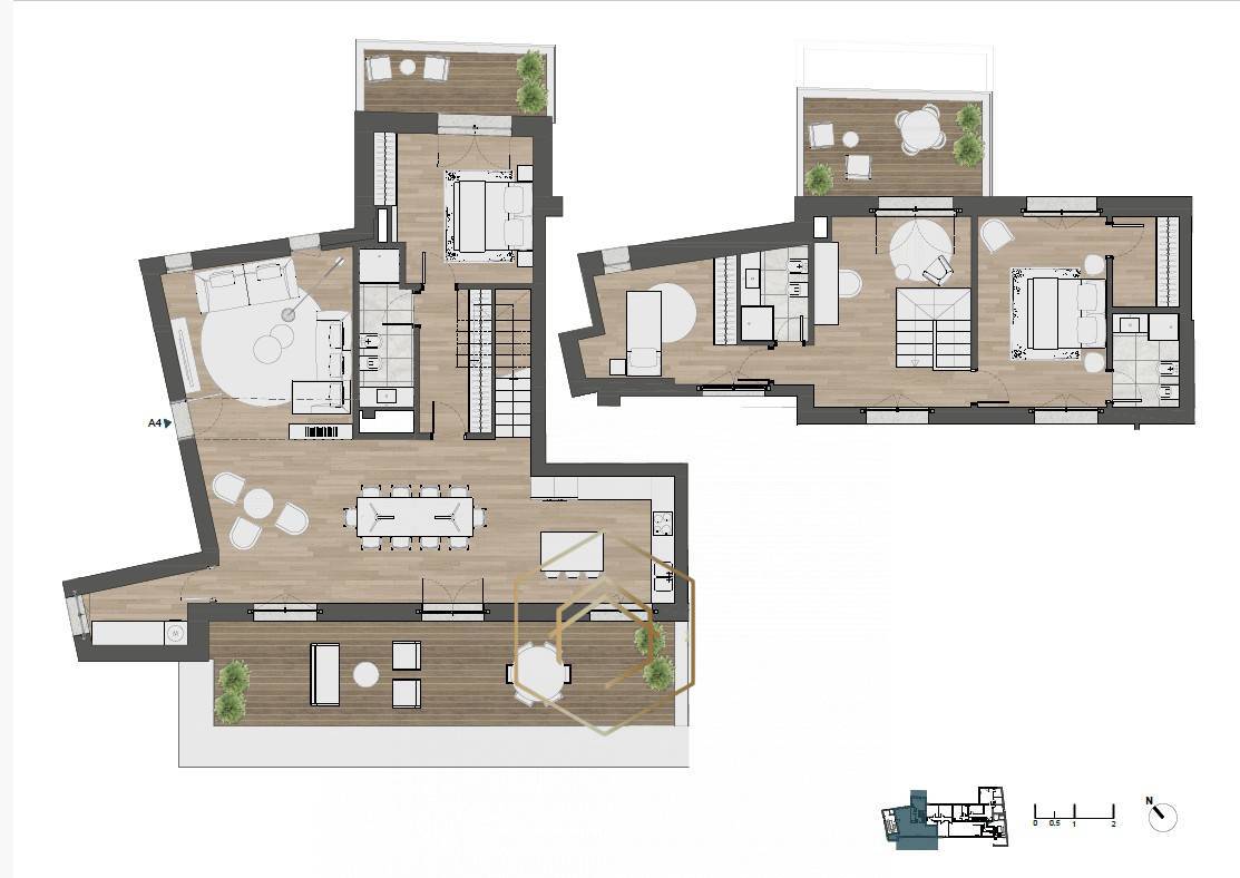 Appartamento in vendita a Ferrara, Centro storico
