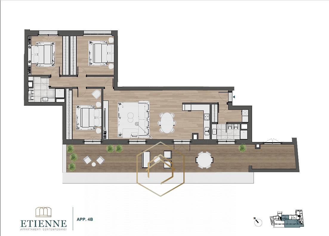 Appartamento in vendita a Ferrara, Centro storico