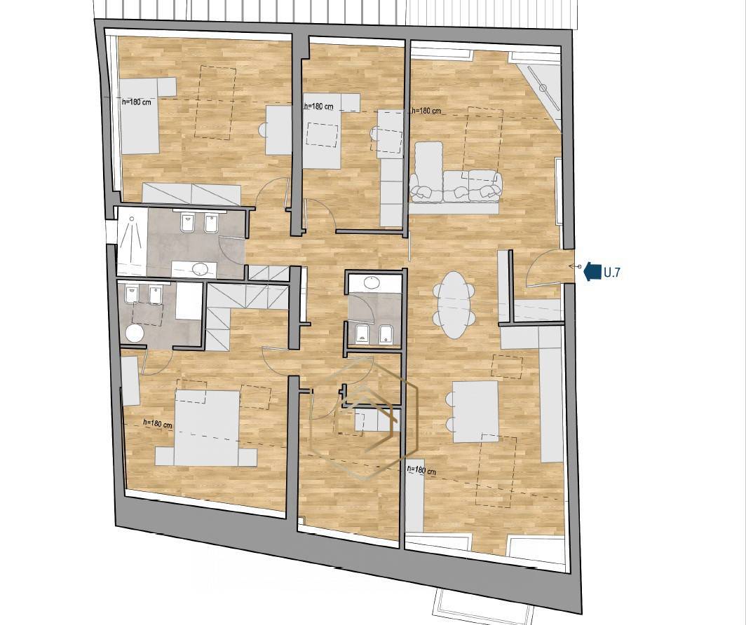 Appartamento in vendita a Ferrara, Centro storico