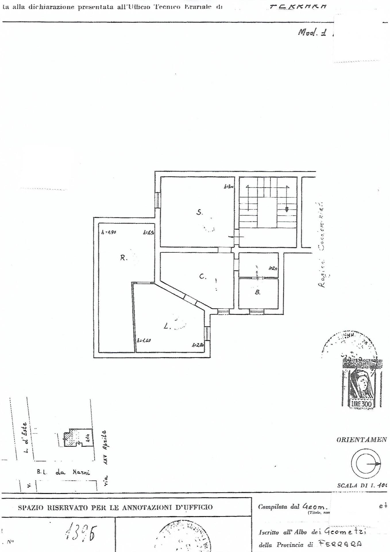 appartamento in vendita a Ferrara, ARIANUOVA - XXV APRILE