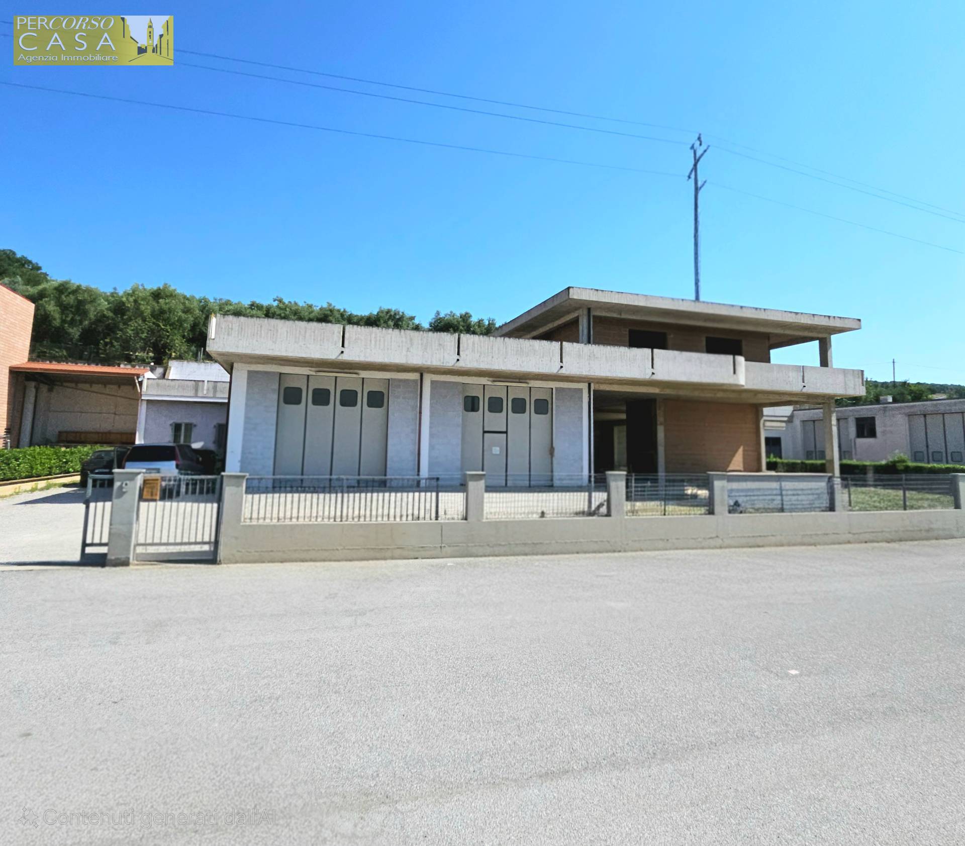 Capannone in vendita a Bellante