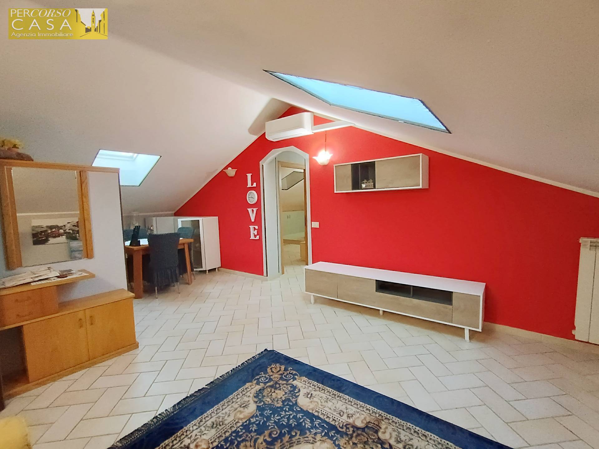 Mansarda in affitto a Teramo, Colleatterrato Basso