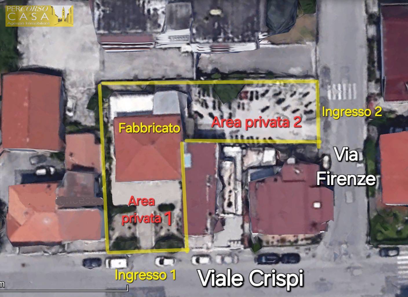 Casa indipendente in vendita a Teramo, Viale Crispi