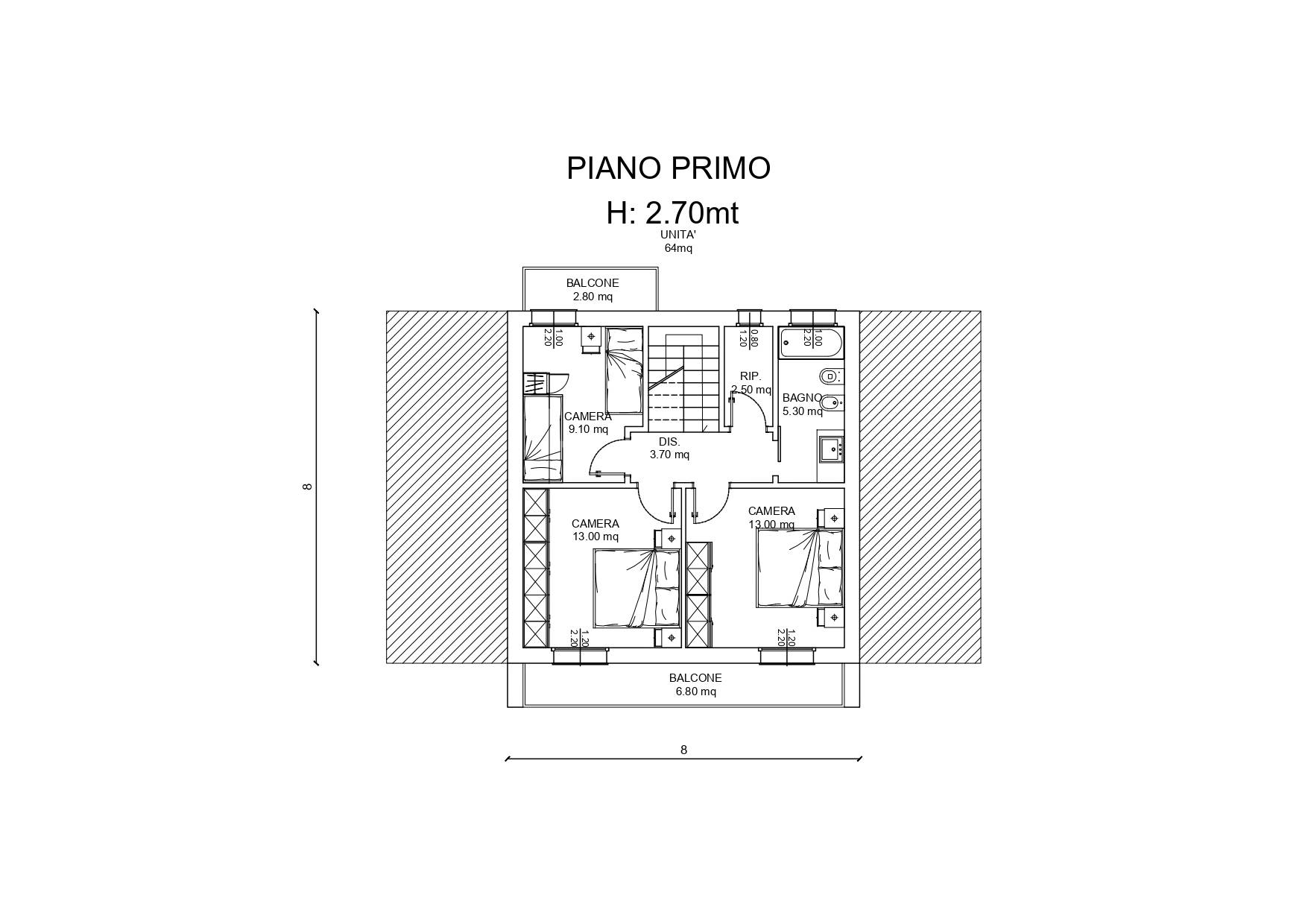 Villette a schiera in vendita a Monteprandone, Centobuchi