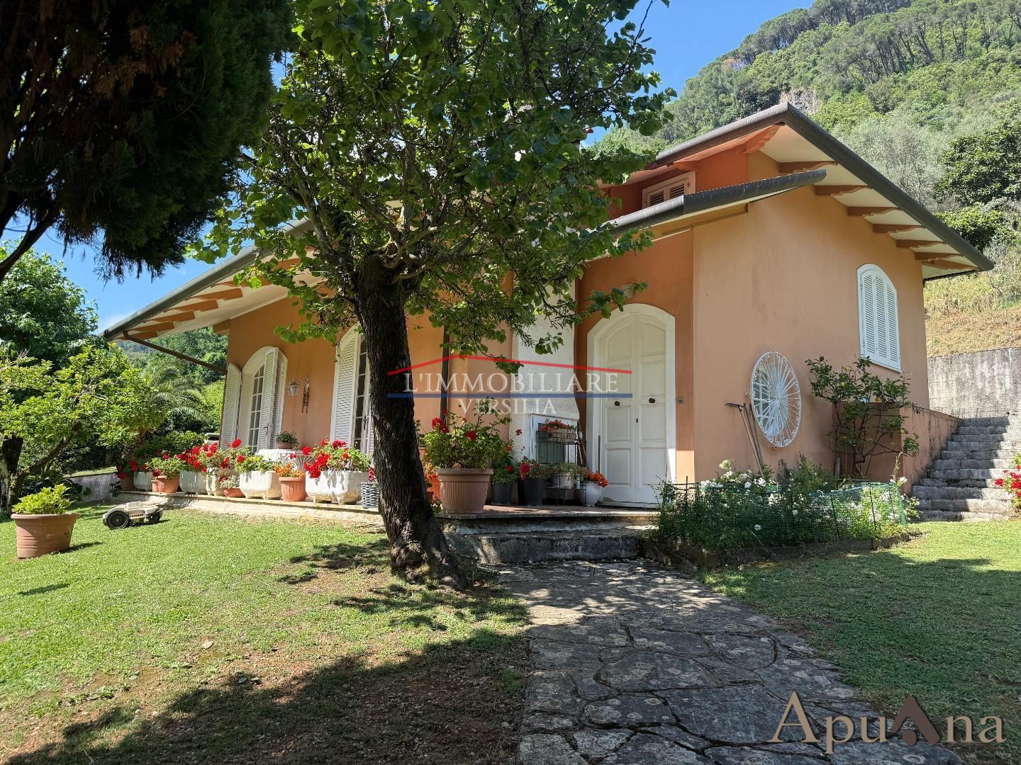Villa con giardino, Massa mirteto
