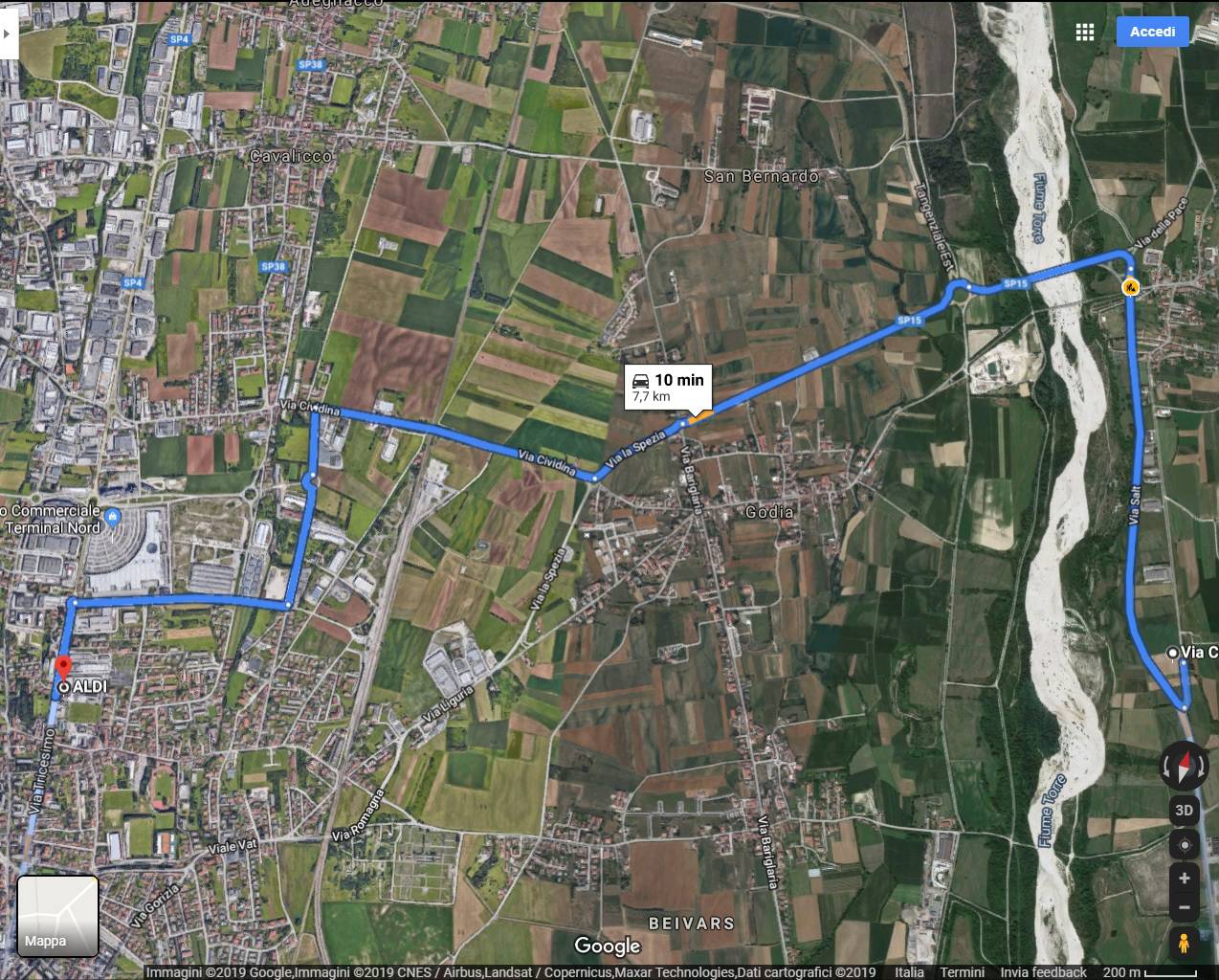 Terreno industriale in vendita a Povoletto, Salt