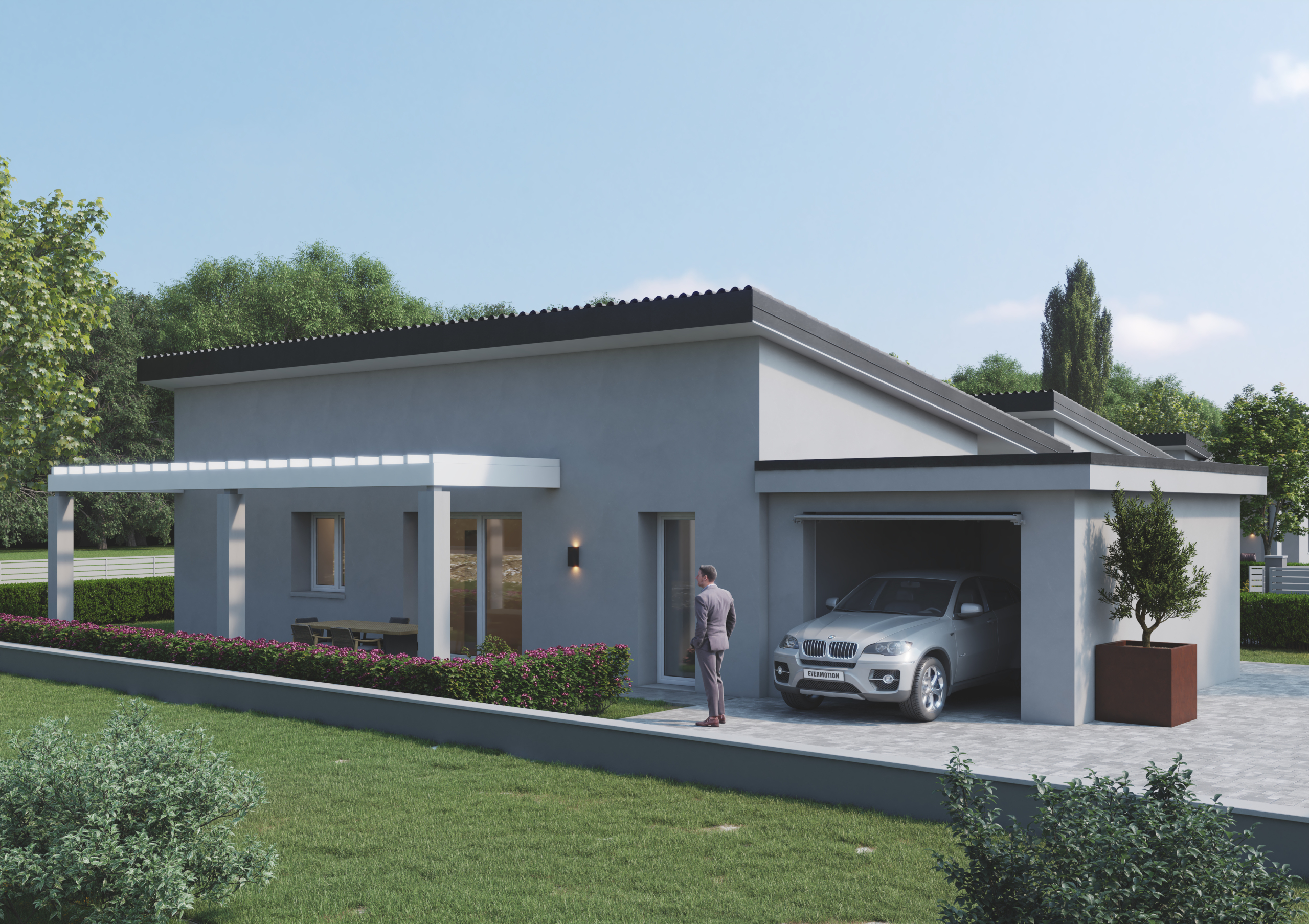 Villetta a schiera con giardino in via xxv maggio 1915, Galliera