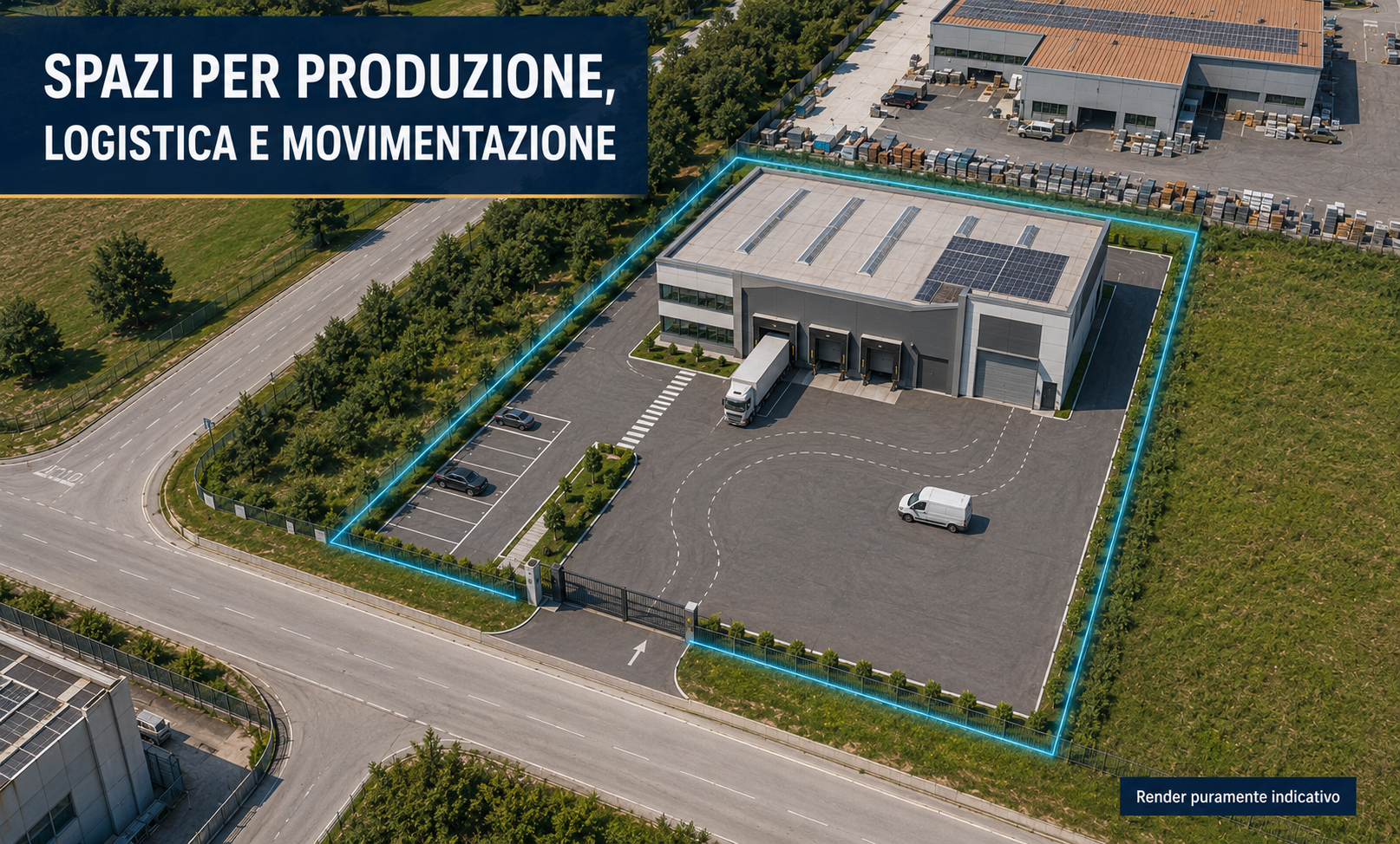 Terreno Industriale in vendita in via europa 2, Cento