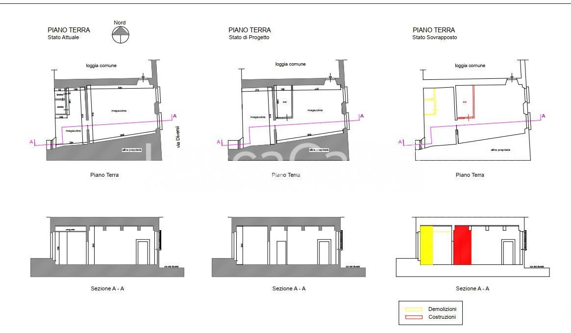 Ufficio ristrutturato, Lucca centro storico
