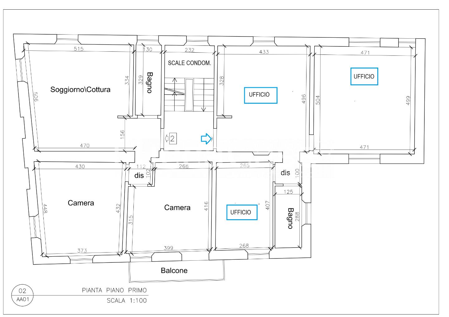 Ufficio nuovo, Massarosa quiesa