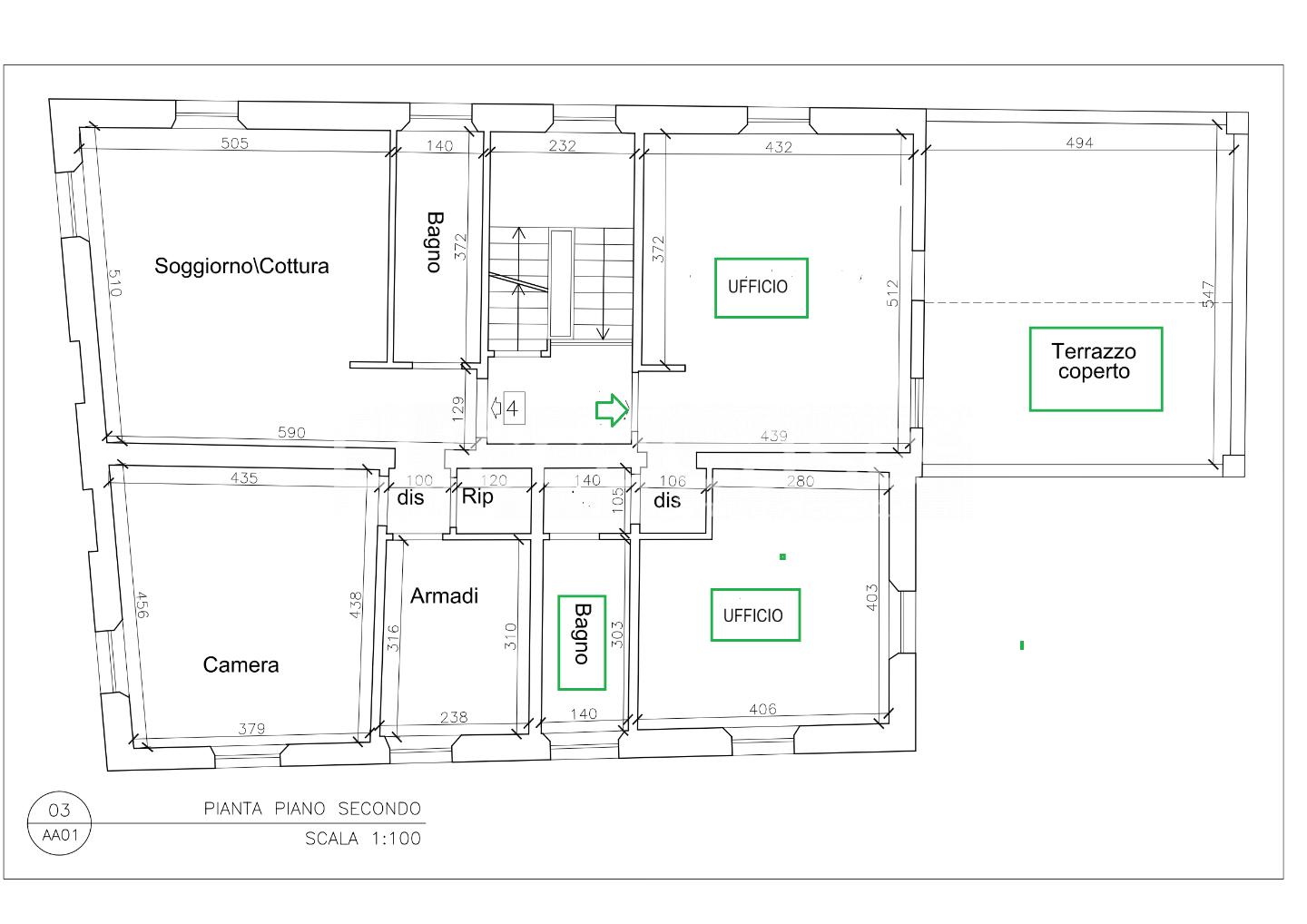 Ufficio nuovo, Massarosa quiesa