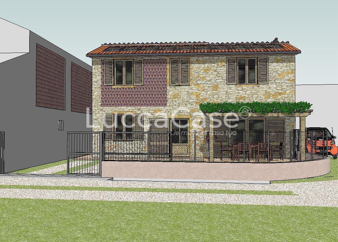 Rustico con giardino, Capannori massa macinaia