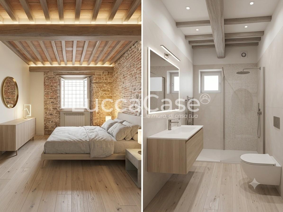 Trilocale ristrutturato, Lucca centro storico