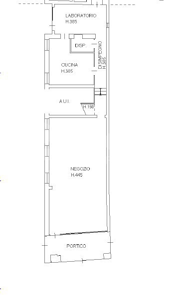 Negozio in affitto a Treviso