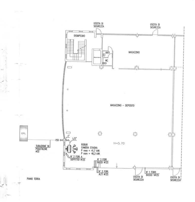 Capannone in vendita a Casale sul Sile