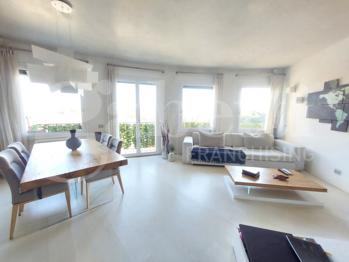 Quadrilocale arredato in affitto a Treviso