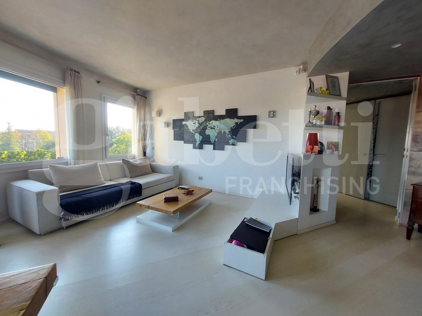 Quadrilocale arredato in affitto a Treviso