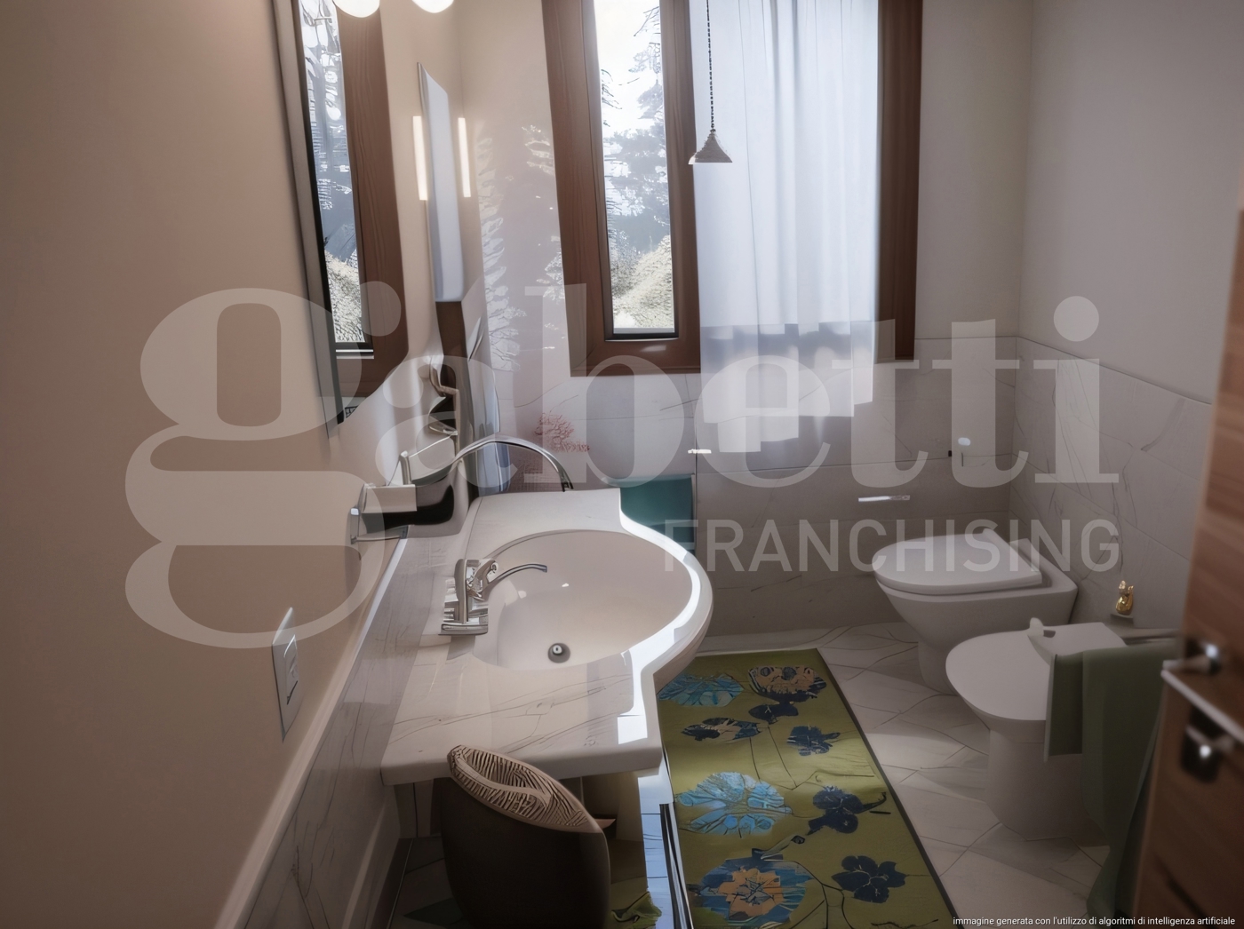 Bilocale arredato in affitto a Treviso