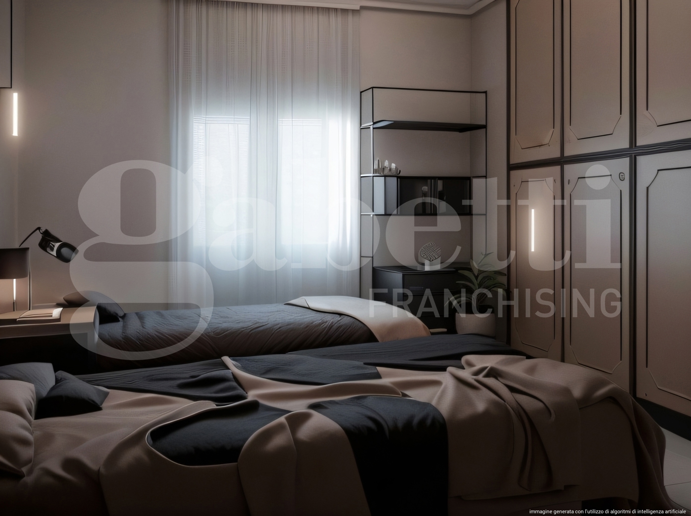 Quadrilocale arredato in affitto a Treviso