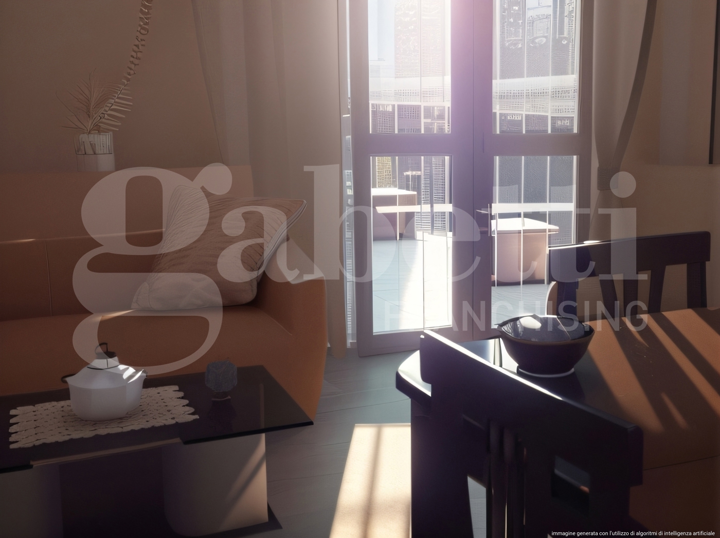 Quadrilocale arredato in affitto a Treviso