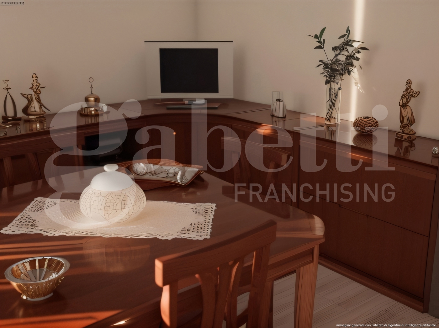 Quadrilocale arredato in affitto a Treviso