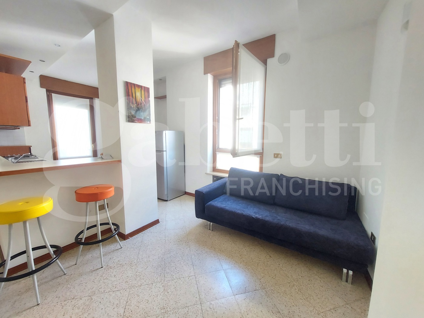 Bilocale arredato in affitto a Treviso