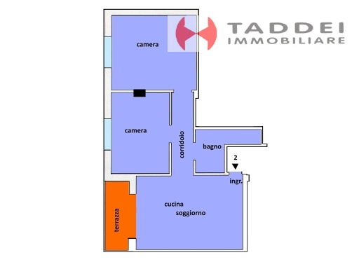 Trilocale con terrazzo, Scandicci casellina
