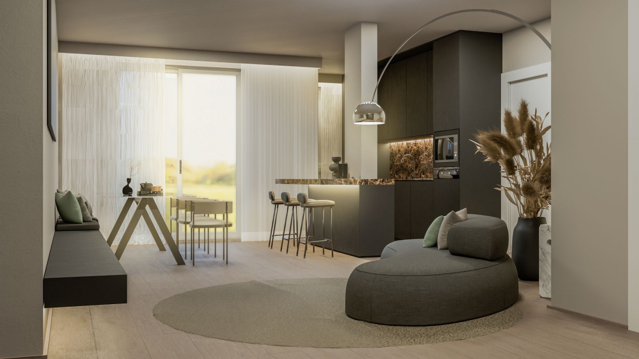 Bilocale con giardino in via alberico xii da barbiano, Belgioioso