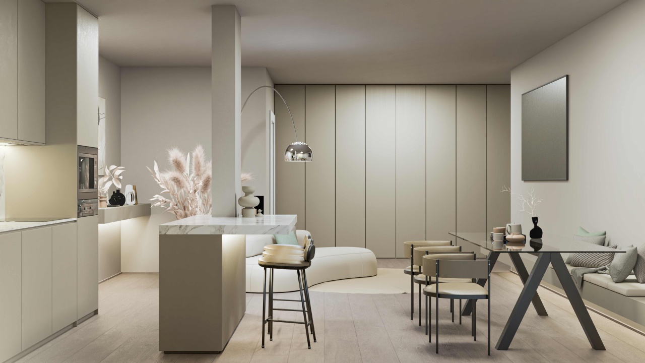 Trilocale con terrazzo in via alberico xii da barbiano, Belgioioso