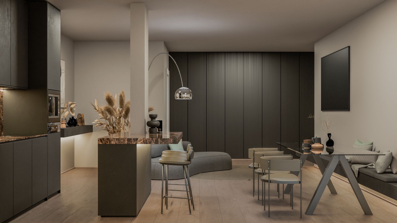 Quadrilocale con terrazzo in via alberico xii da barbiano, Belgioioso